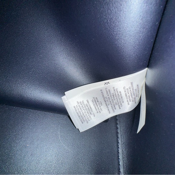 Lauren Ralph Lauren Leather Blue and Red Women's Bag - Picture 15 of 16